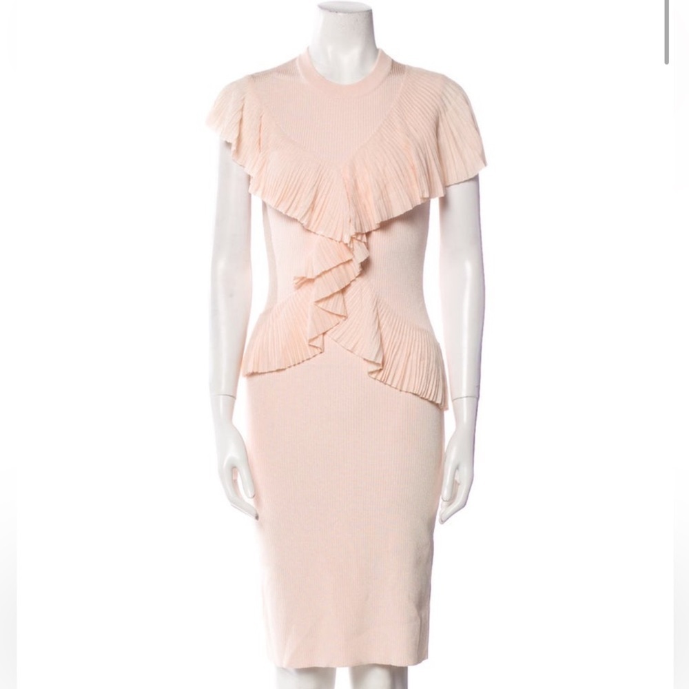 Givenchy Crew Neck Knee-Length Dress Size: XS - Picture 8 of 8